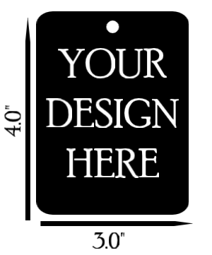 Custom Air Freshener (Rectangle)