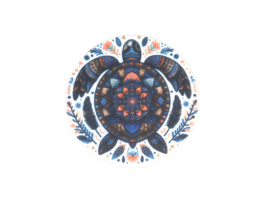Air Freshener - Sea Turtle Mandala