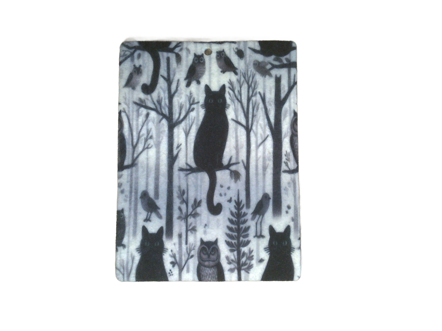 Air Freshener - Black Cats & Birds