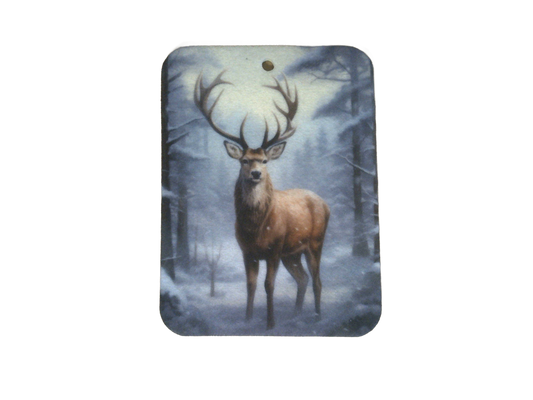 Air Freshener - Buck In Winter Forest