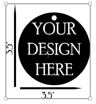 Custom Air Freshener (Round)