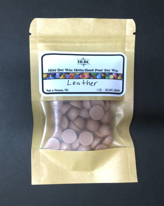 Mini Wax Melts - Leather